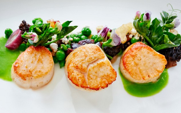 assiette coquilles saint jacques