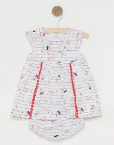 Robe pour bébé fille avec bloomer