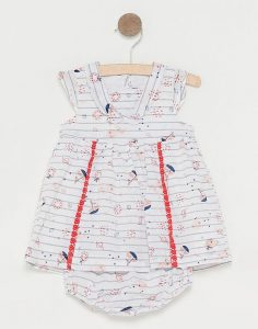 Robe pour bébé fille avec bloomer